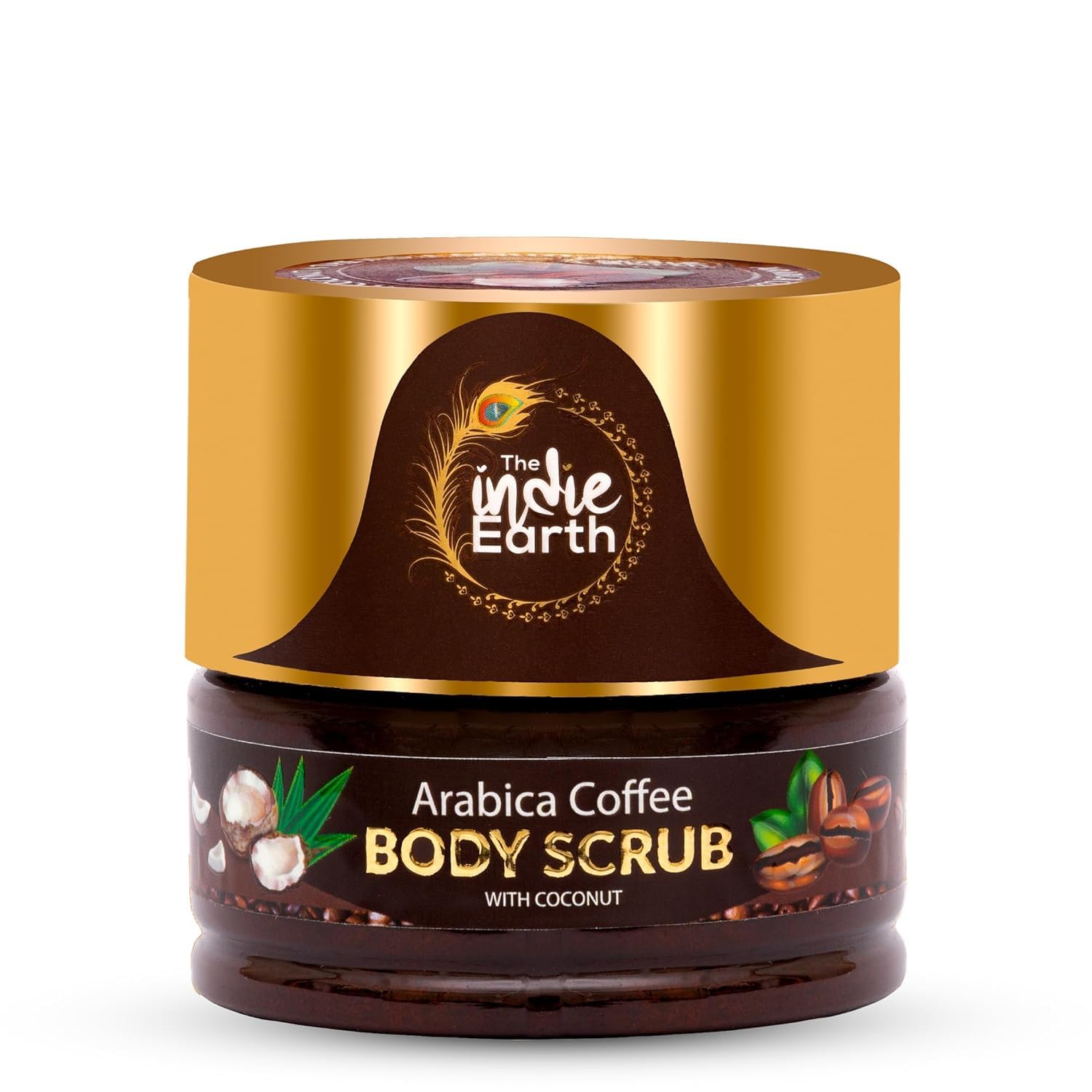 **Arabica Coffee Body Scrub with Coconut & Shea Butter – Exfoliating Scrub for Brighter, Smoother & Radiant Skin – 125g – Perfect for Spa Days & At-Home Skincare Routine**    (如果原始标题中的
