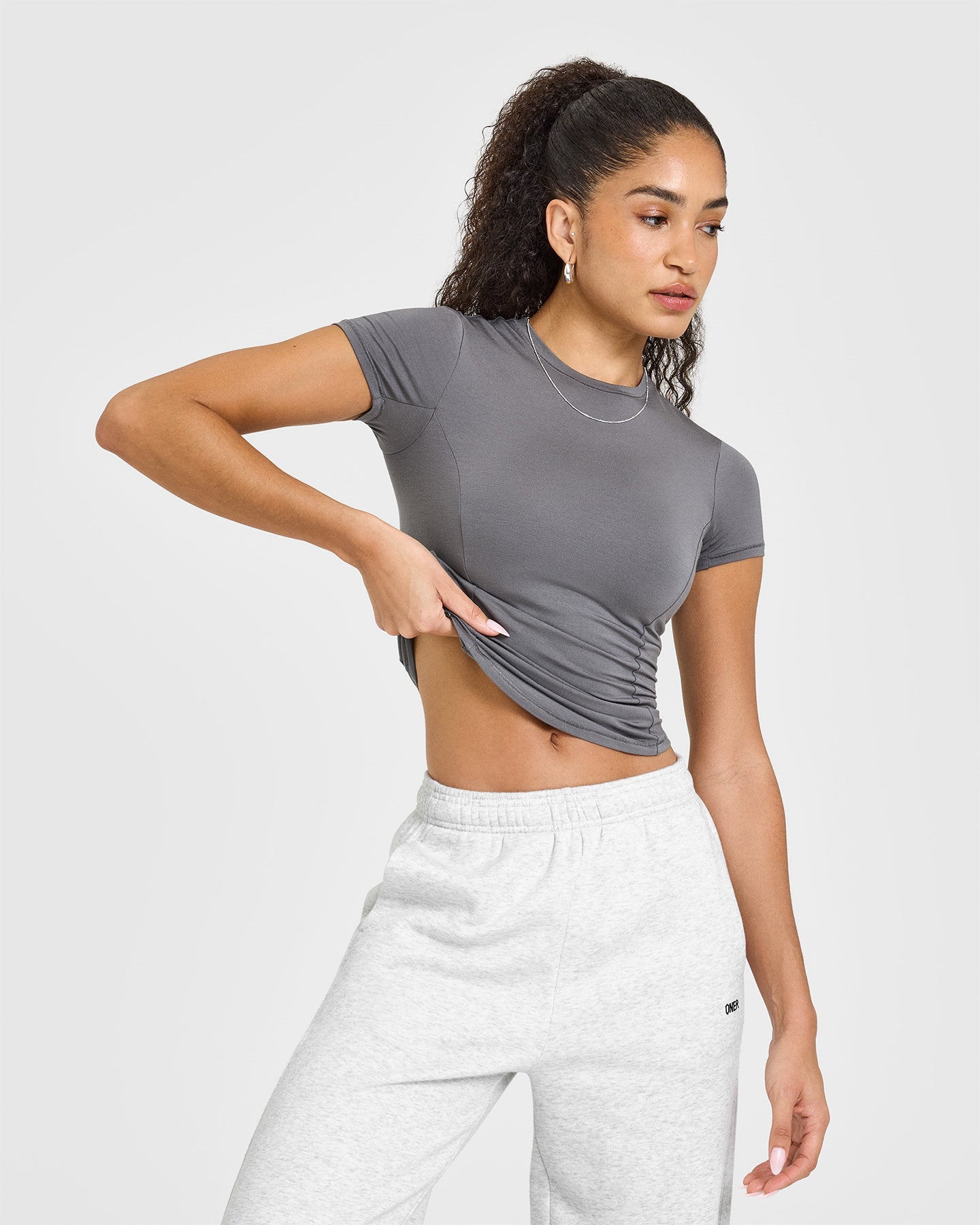 Mellow™ Soft Short Sleeve T-Shirt for Men & Women - Comfortable Cotton Tee in Ash Grey | Casual Wear, Lounge, Everyday Outfits