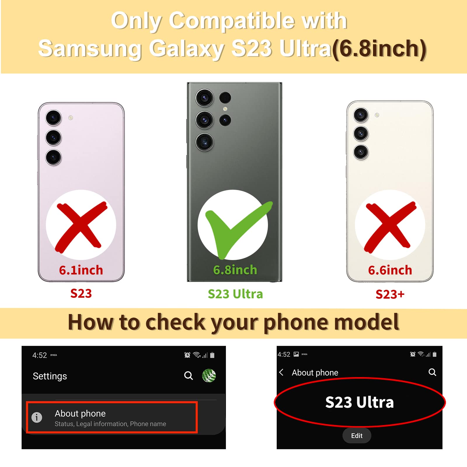 Elegant Purple & Gold Butterfly Samsung Galaxy S23 Ultra Case - Luxury Aesthetic Phone Cover for Women (6.8