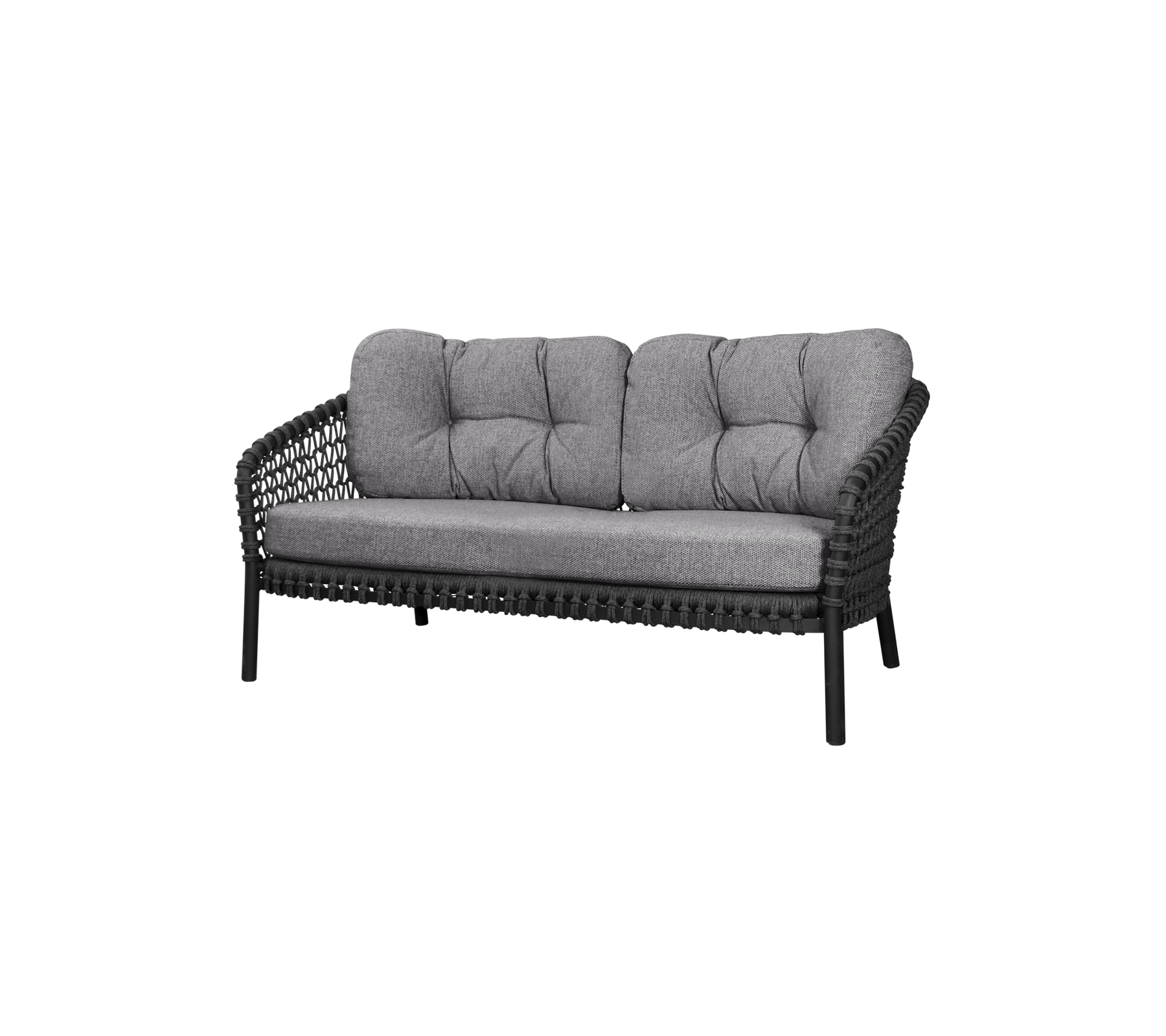 Premium Ocean Large 2-Seater Sofa - Modern Comfortable Fabric Couch for Living Room, Lounge & Small Spaces - Perfect for Relaxing, Entertaining & Stylish Home Decor