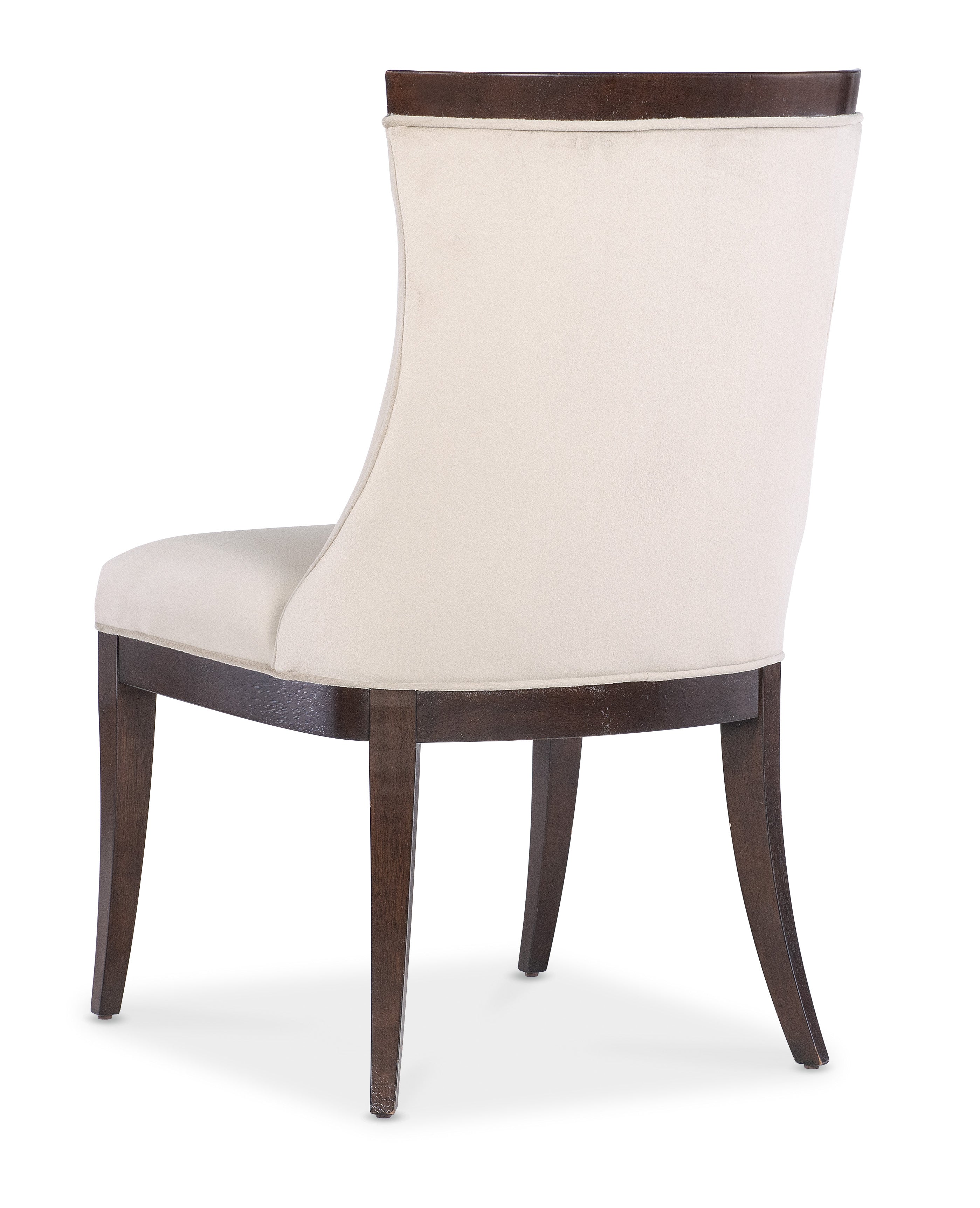 Bella Donna Upholstered Side Chair - Modern Accent Chair for Living Room, Dining Room & Bedroom - Comfortable Fabric Armchair with Wooden Legs - Perfect for Home Decor, Office & Guest Seating