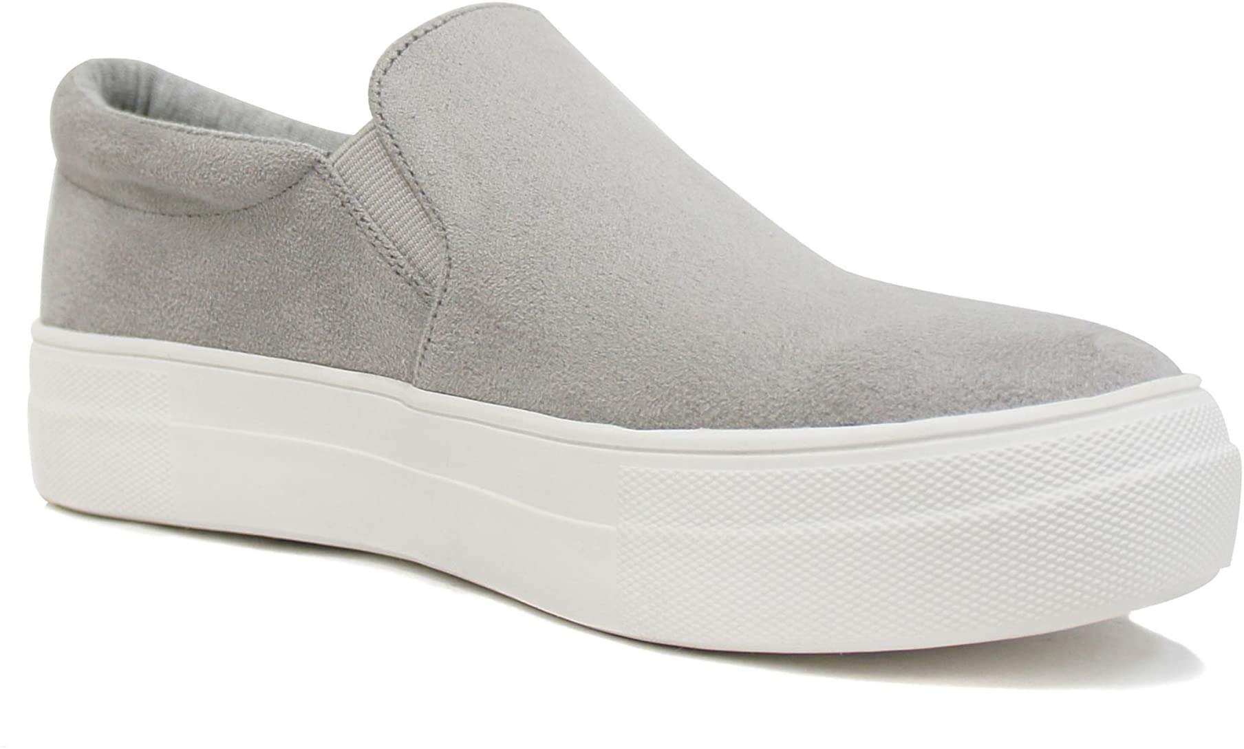 Comfortable Women's Slip-On Loafers with Memory Foam - Casual Sneakers for Walking, Work & Everyday Wear