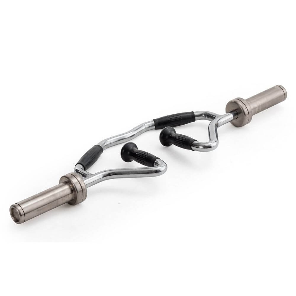York Barbell Rubber Grip Olympic Weightlifting Trap Bar for Deadlifts, Squats & Full-Body Workouts - Heavy Duty Hex Bar for Home & Commercial Gym Use