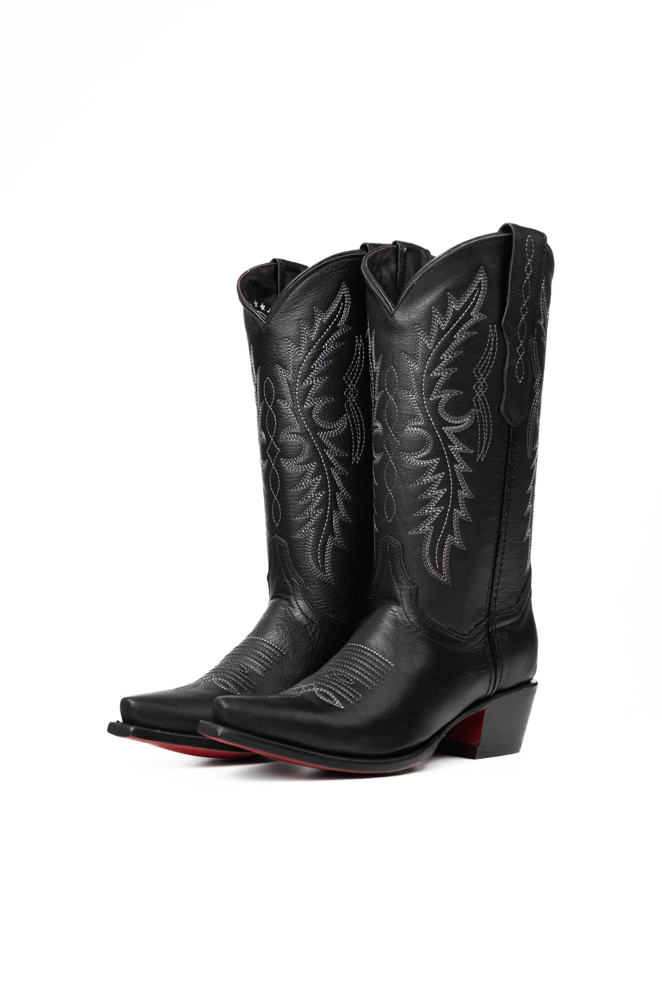 Marybeth Red Sole Snip Toe Cowgirl Boots for Women - Western Style Riding Boots for Country Dancing, Rodeo & Fashion Outfits