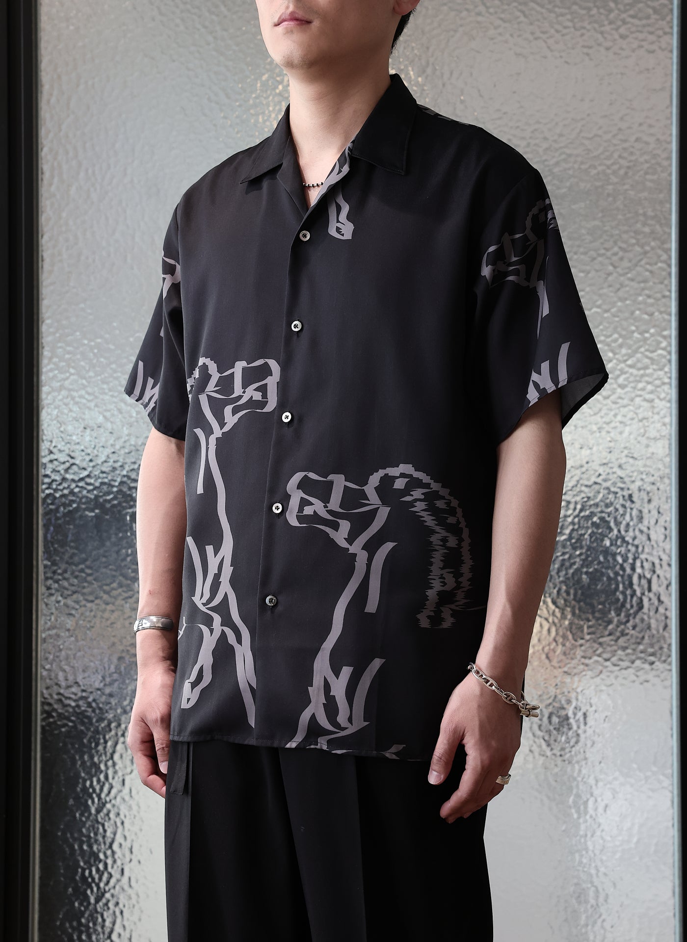 Stylish Polyester Open Collar Shirt for Men - Breathable & Comfortable Casual Wear - Perfect for Office, Travel, and Outdoor Activities