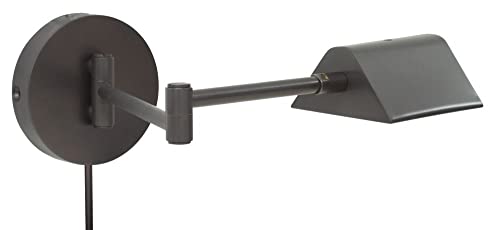 Delta LED Task Wall Lamp - Adjustable Brightness for Reading & Working - Perfect for Home Office, Bedroom, and Study Room Lighting