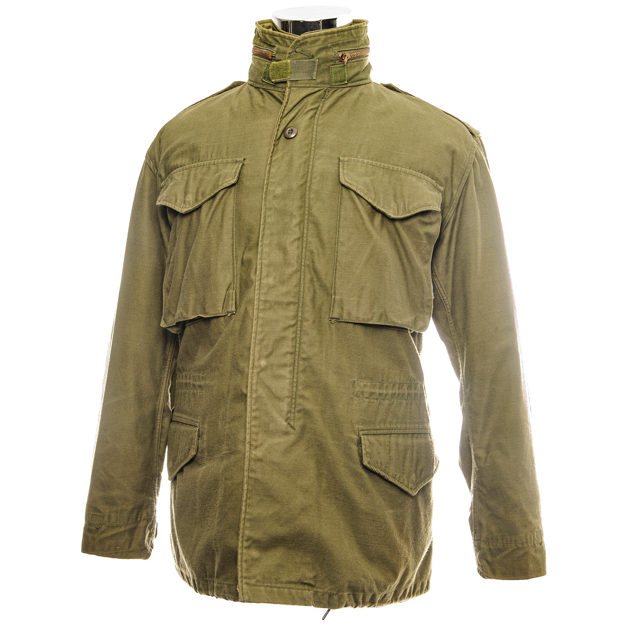 Vintage US Army M-1965 M65 Field Jacket - 1976 Issue, Small Regular Size - Military Surplus Outerwear for Outdoor Adventures & Urban Style