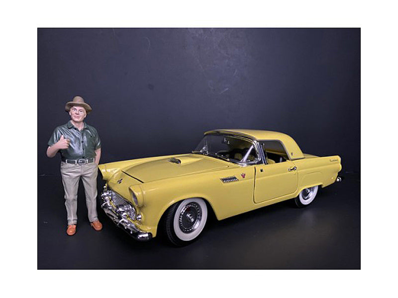 1/18 Scale Weekend Car Show Figurine VIII - Detailed Collectible Model Car Display for Diecast Enthusiasts | Perfect for Showcase, Diorama, and Collectors' Display Cases