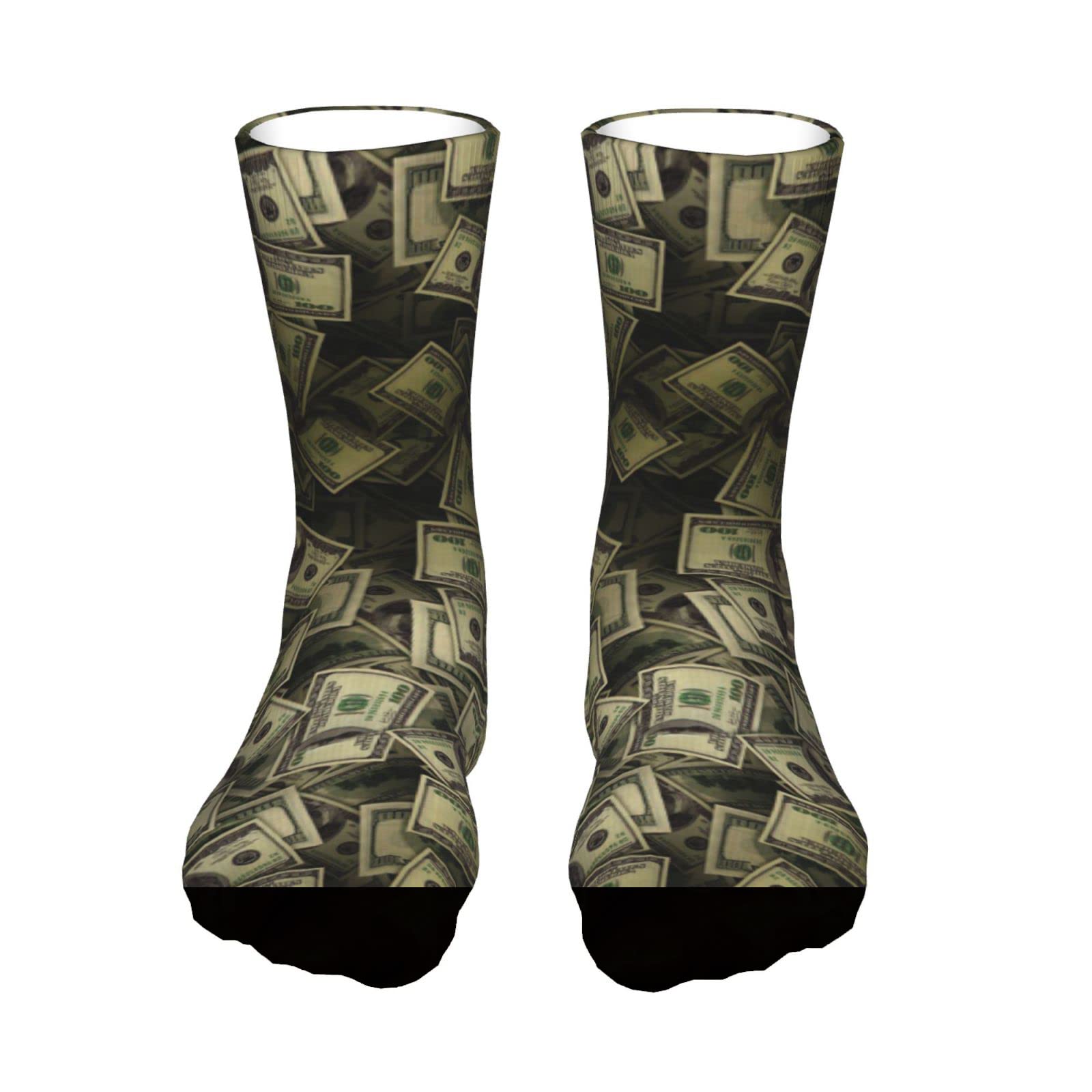 Stylish Novelty Dress Socks for Men & Women - Fun Patterned Casual Crew Socks with Cool Cute Designs | Perfect for Office, Gifts & Everyday Fashion