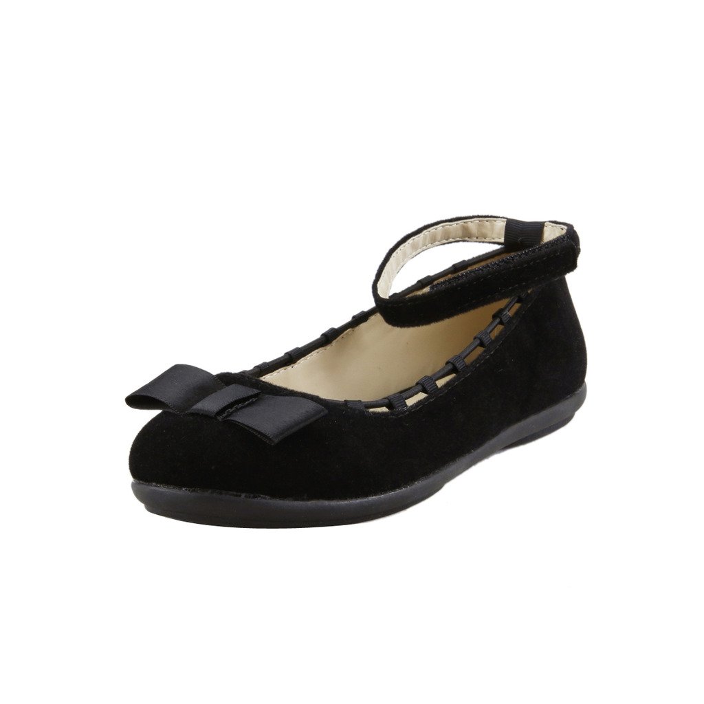 The Doll Maker Suede Ankle Wrap Flat Shoes - Women's Comfortable Ballet Flats for Casual Wear, Office & Date Night Outfits