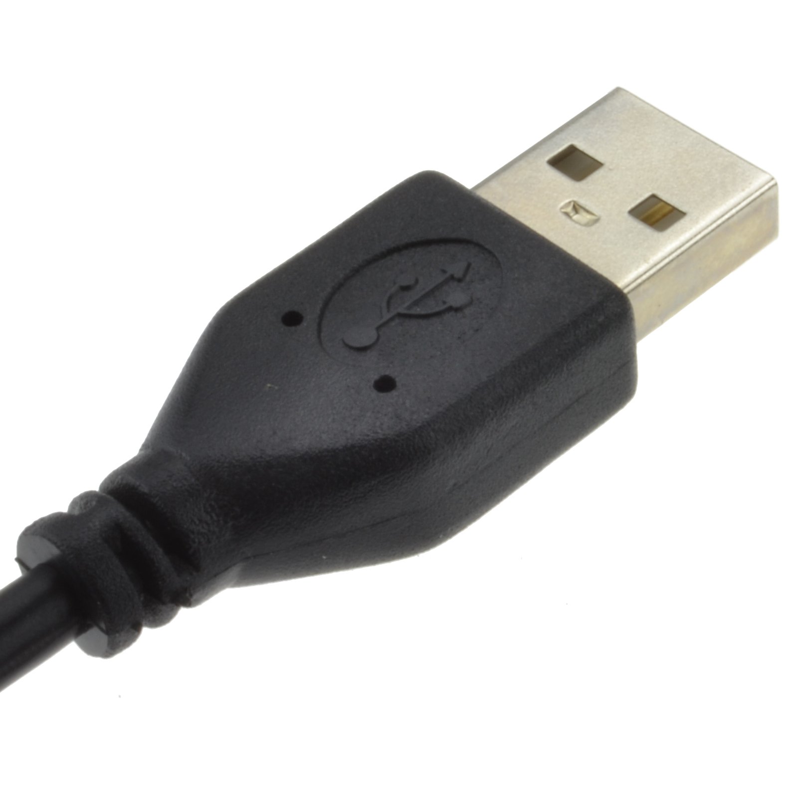 kenable USB 2.0 24AWG High Speed Printer Cable A to B - 0.25m/25cm Black - Fast Data Transfer for Printers, Scanners & External Hard Drives - Home & Office Use