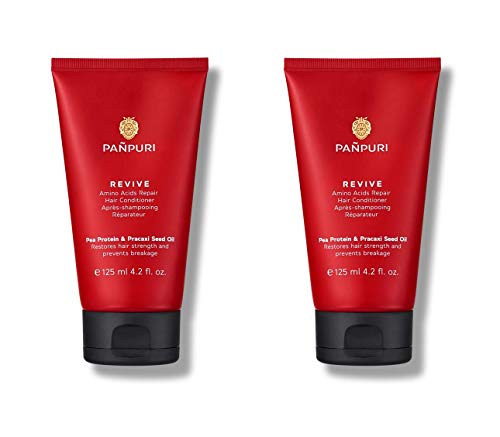 Panpuri Revive Amino Acids Repair Hair Conditioner 125ml x 2 Pack - Deep Moisturizing & Damaged Hair Treatment for Dry, Frizzy Hair - Salon Quality Hair Care at Home