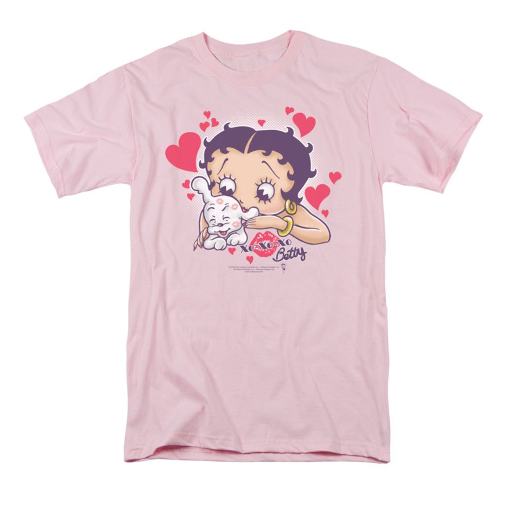 Betty Boop Men's Classic T-Shirt - Vintage Cartoon Graphic Tee for Casual Wear & Pop Culture Fans