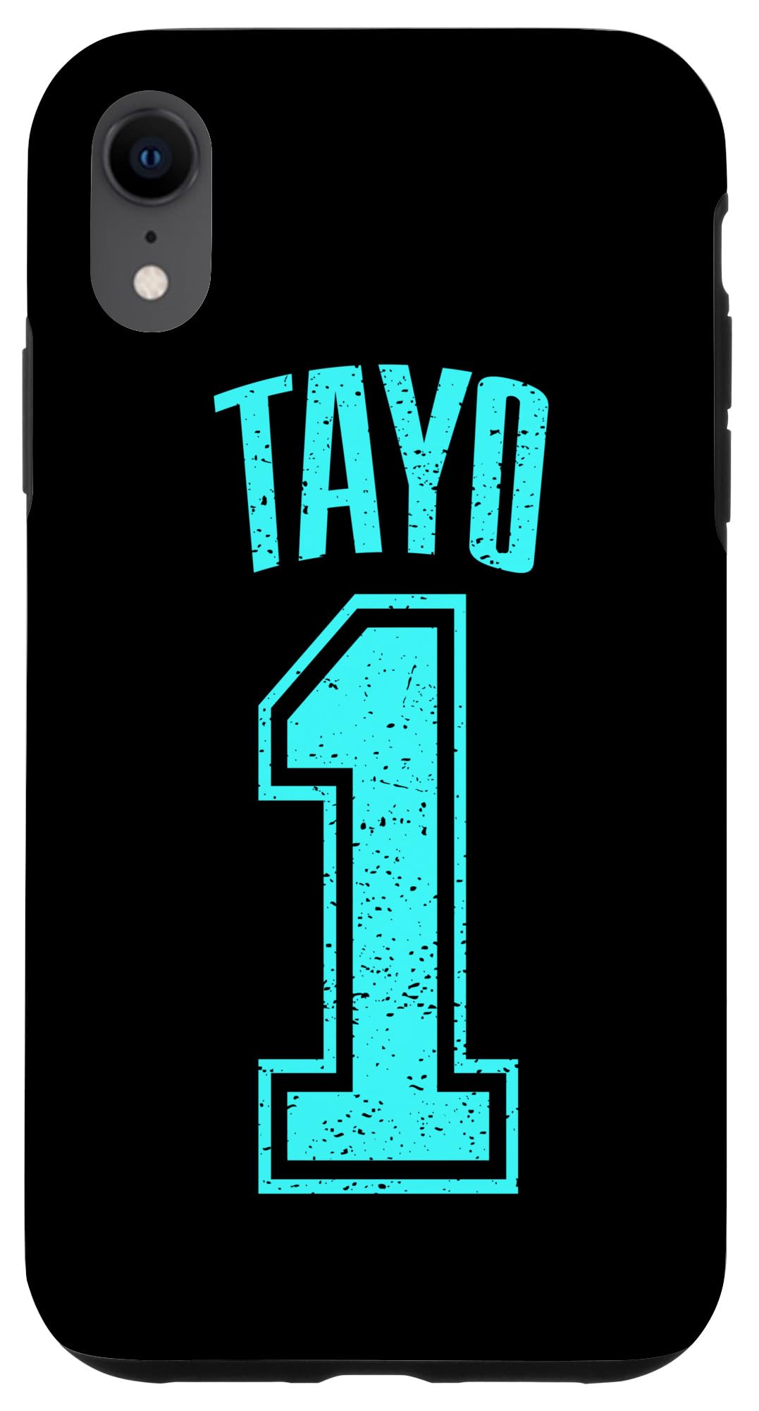 iPhone XR Tayo Supporter Number 1 Greatest Fan Case - Durable Protective Phone Cover for Apple iPhone XR with Cute Tayo Character Design | Perfect Gift for Kids & K-Pop Fans