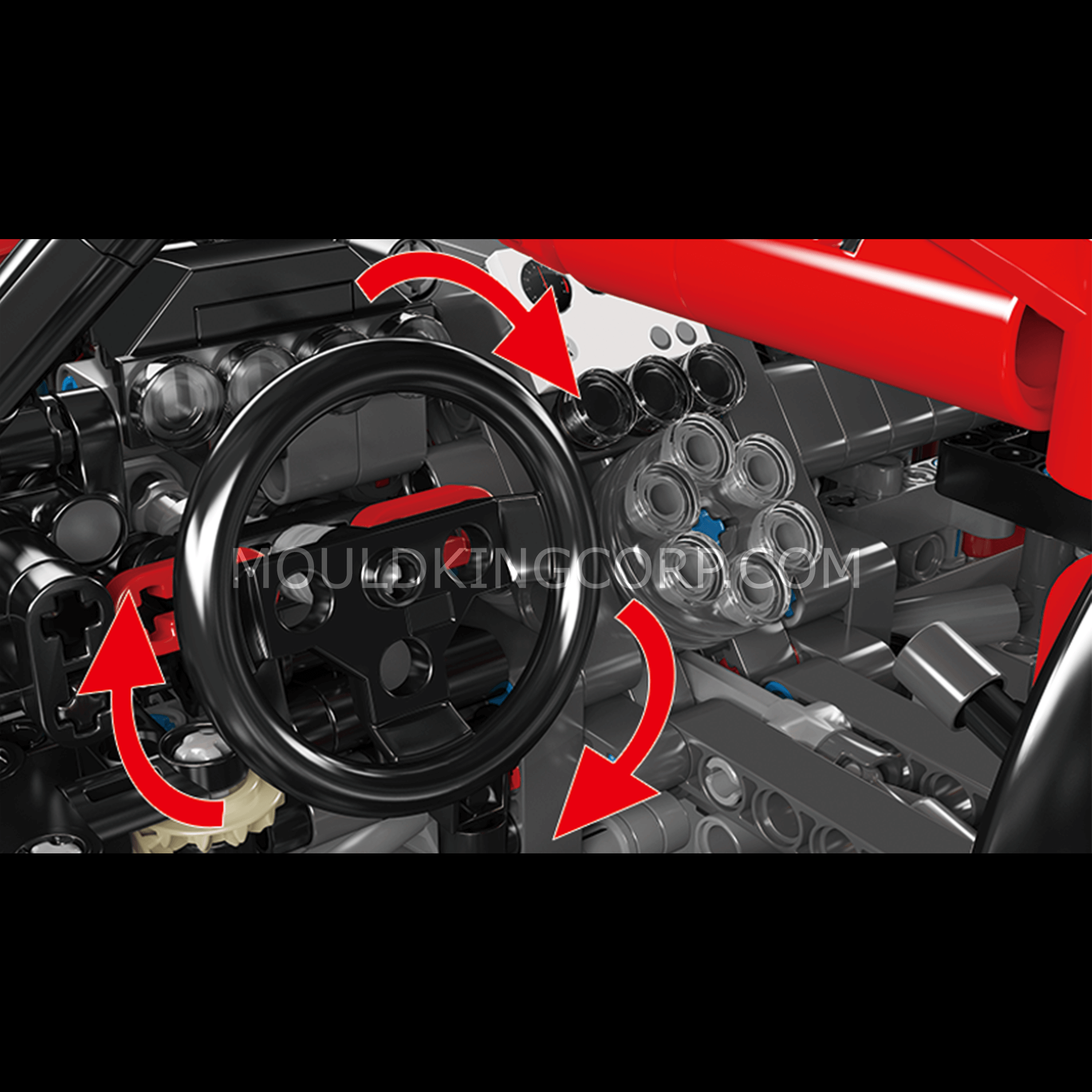 Mould King 13121 Regera R Hypercar Remote Control Building Kit - 3063 Piece Model Car Set for Adults & Teens | Perfect for Collectors, STEM Learning & RC Car Enthusiasts
