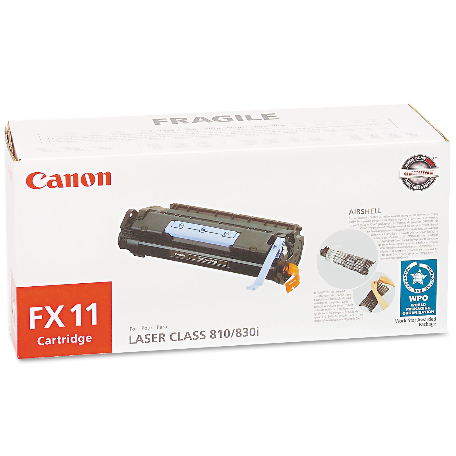Canon FX11 Toner Cartridge - 4,500 Page Yield - Compatible with Canon Printers (Part #1153B001AA) - Ideal for Office & Home Printing Needs