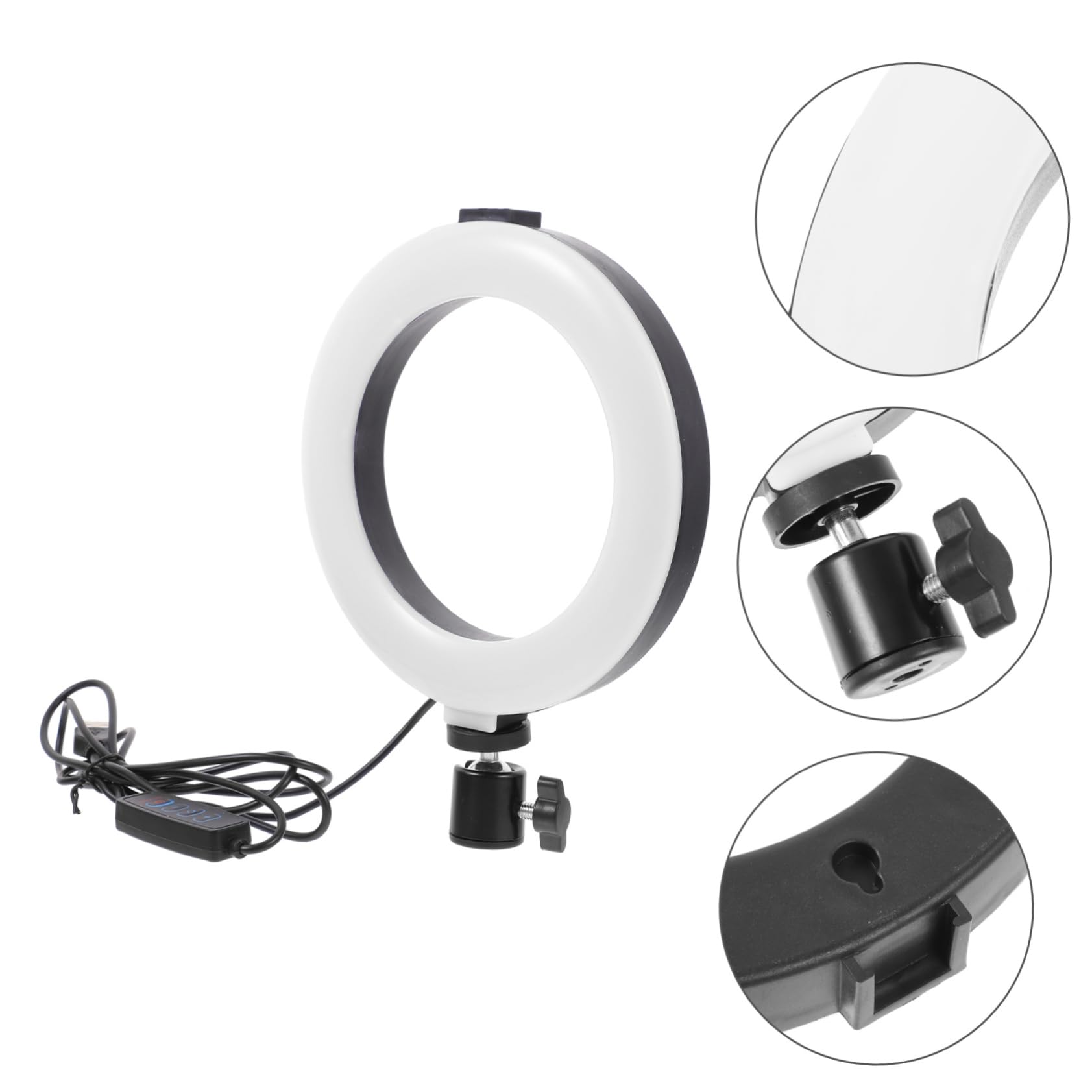 SUPVOX Adjustable Laptop Light & Phone Stand for Home Office & Selfie