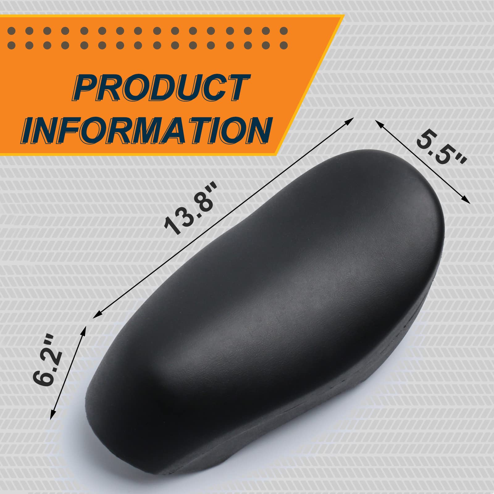 Inmotion V11 Electric Unicycle Seat & Power Pads & Honeycomb Pedals Set - Comfort Upgrade for Commuting, Urban Travel & Outdoor Adventures