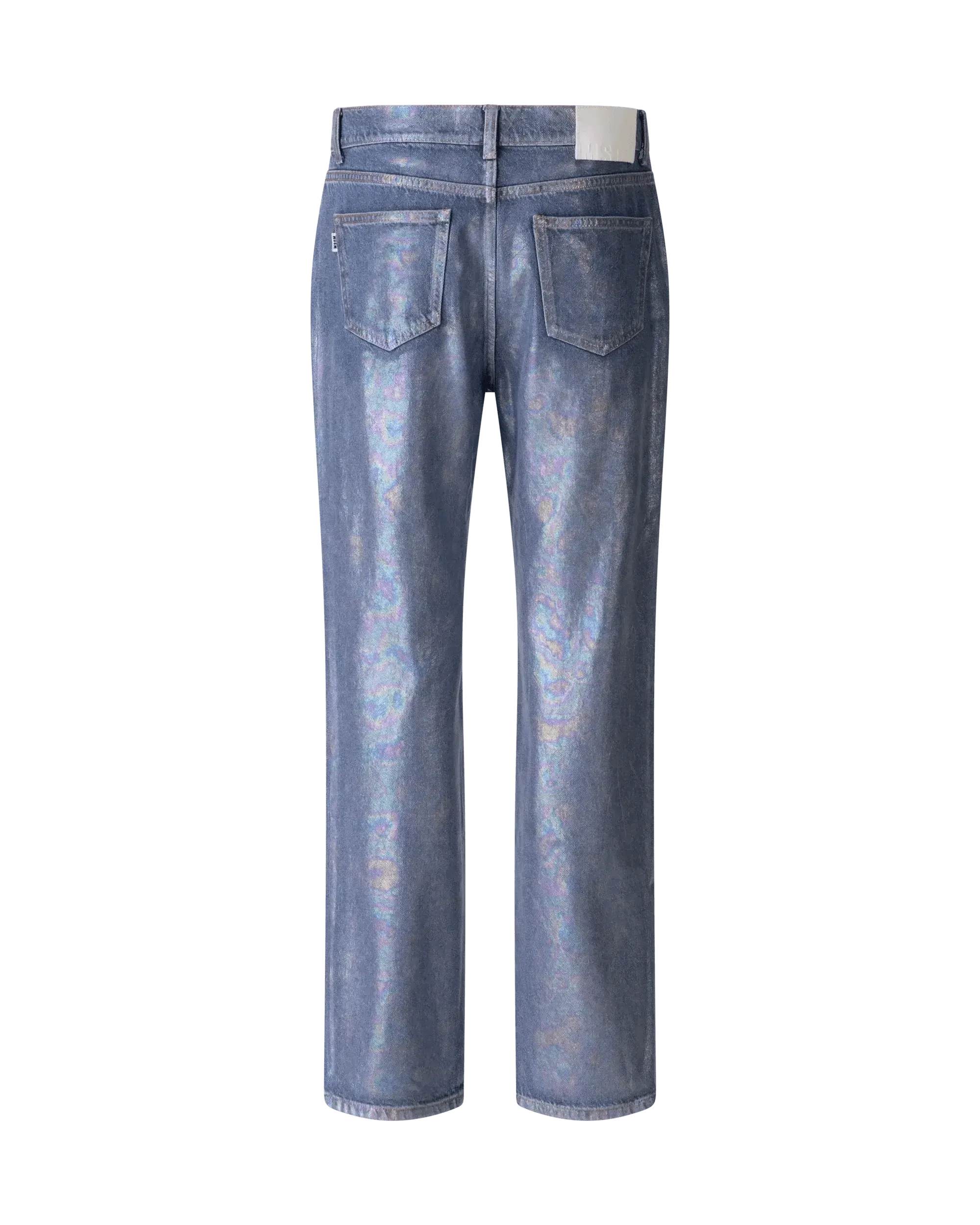Iridescent Print Denim Jeans for Women - Trendy High Waist Skinny Jeans with Stretch | Perfect for Casual Outfits, Parties & Night Out