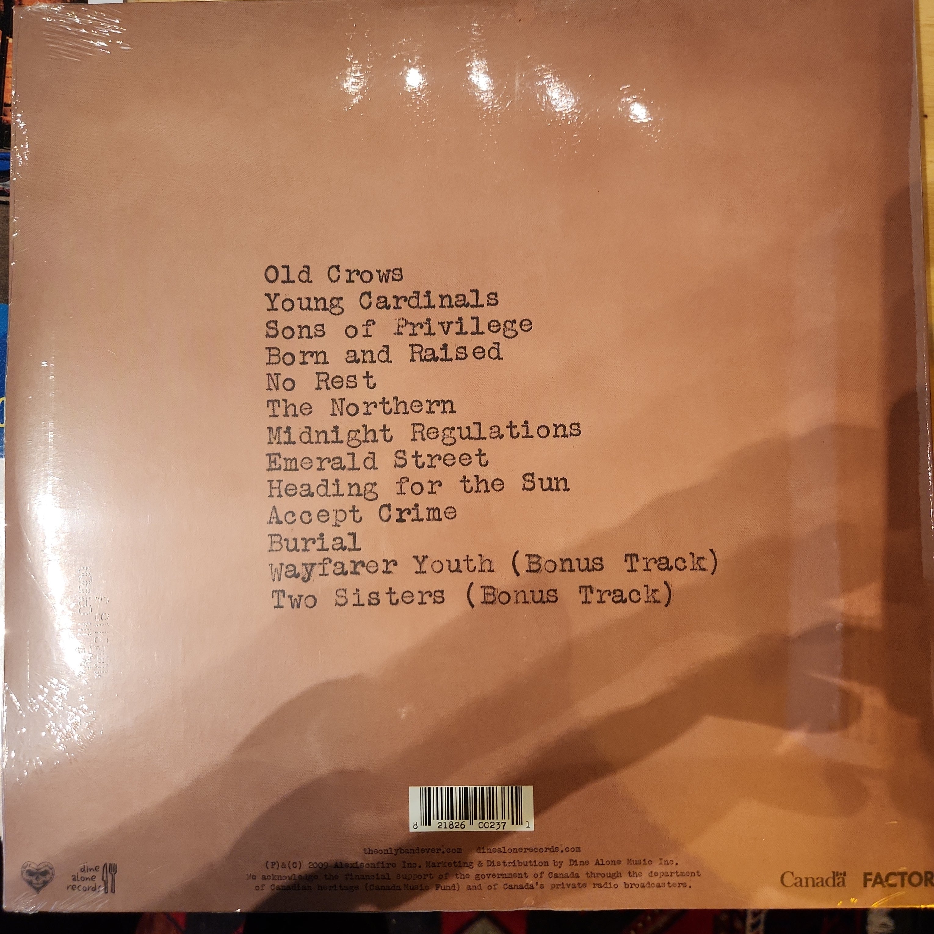 Alexisonfire Old Crows/Young Cardinals Vinyl LP Record - Punk Rock Music for Collectors & Home Listening