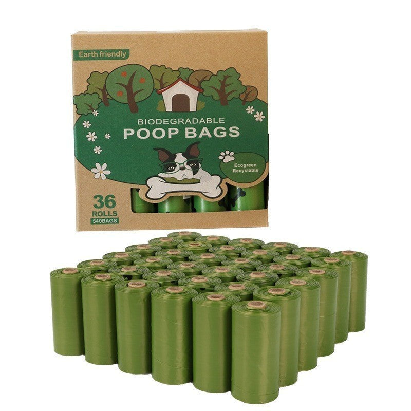Biodegradable Pet Poop Bags - 8 Rolls (36 Bags per Roll) | Eco-Friendly, Compostable Dog Waste Bags for Clean & Sustainable Pet Care | Perfect for Walks, Parks & Backyard Cleanup