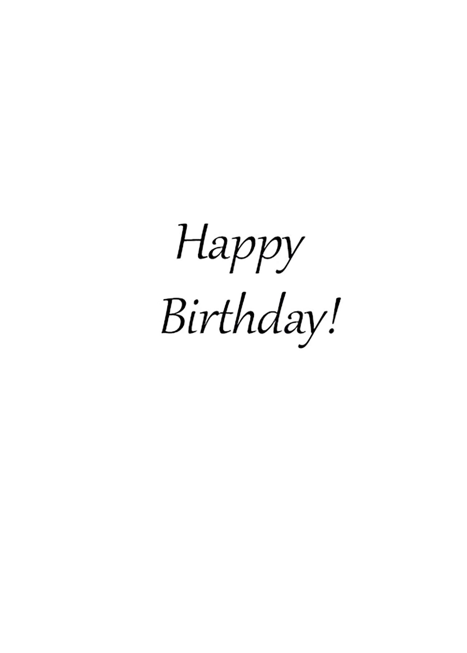 Hummingbird Birthday Card - Happy Birthday Greeting Inside | Perfect for Birthdays, Anniversaries & Special Occasions