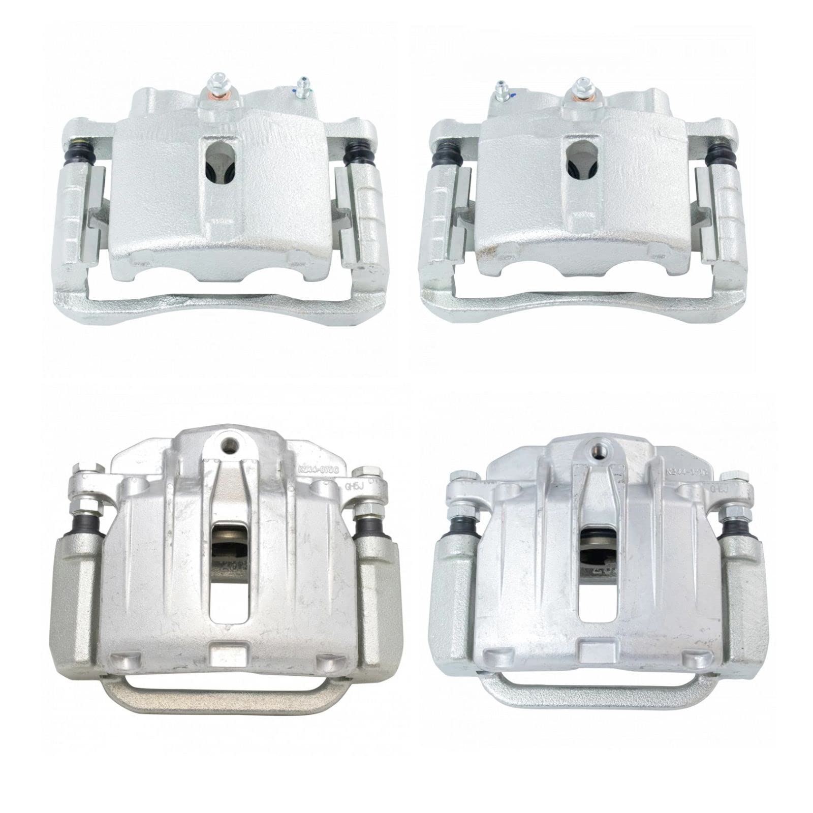 Front & Rear Brake Caliper Set for 2003-2006 Chevy Silverado 1500 & 2007 Silverado 1500 Classic | GMC Sierra 1500 & Sierra 1500 Classic | High-Performance Braking System | Perfect for Off-Roading, Towing & Daily Driving