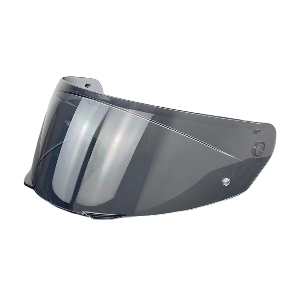 HJC i90 Helmet Visor Replacement - HJ-33 UV Protected Face Shield for Motorcycle Helmets (Light Black, Day & Night Use) - Perfect for Commuting, Racing and Outdoor Riding Protection
