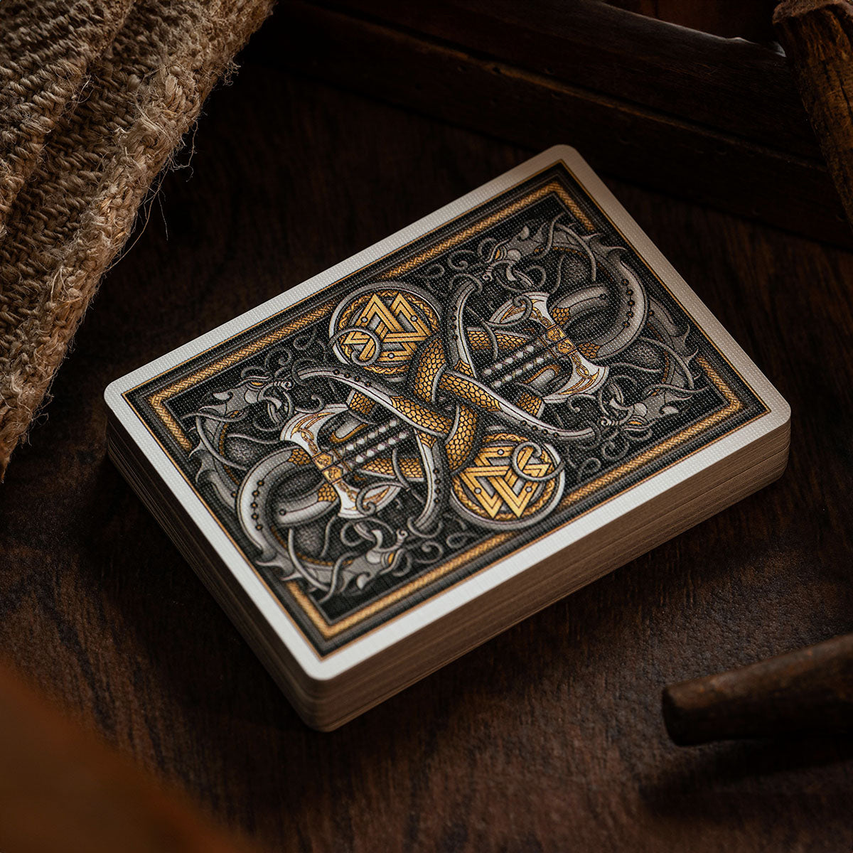 Forged Viking's Fury Cold Foil Trading Card - Collectible Game Card for MTG, Yu-Gi-Oh & Pokemon Players - Perfect for Tournaments & Card Battles