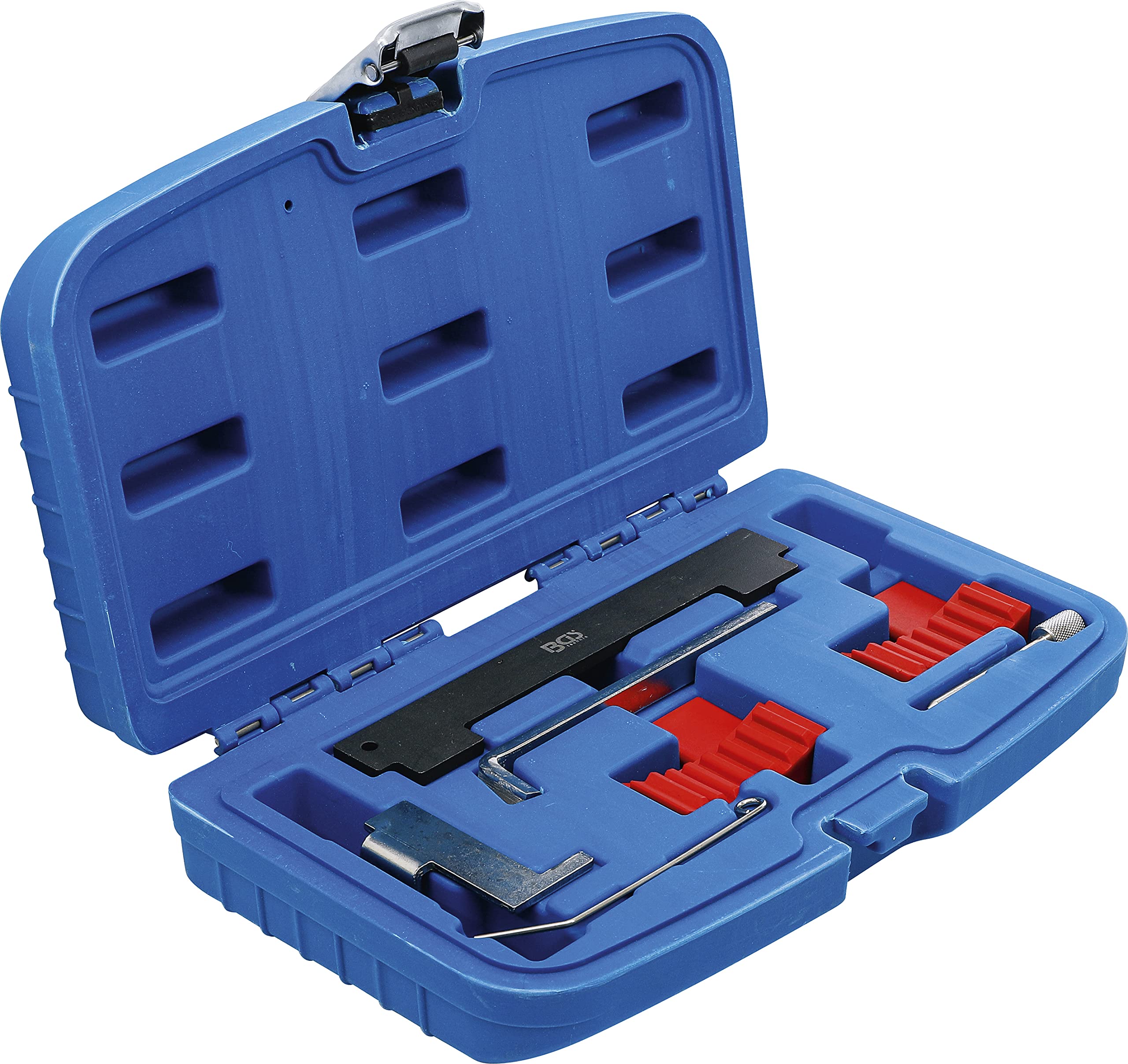 BGS 8697 Engine Timing Tool Kit for Opel 1.6L 1.8L - Professional Camshaft Locking & Crankshaft Positioning Set for Opel/Vauxhall Engines - Perfect for Timing Belt Replacement & Engine Repair