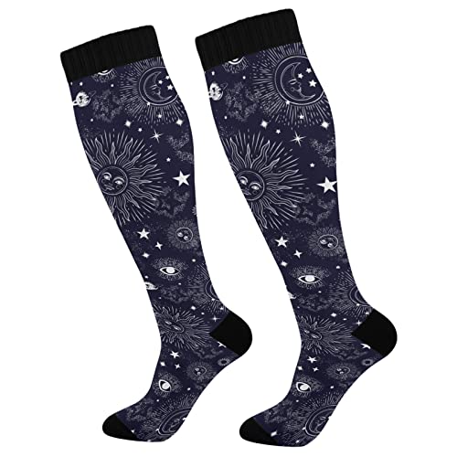 Moon Sun Dark Blue