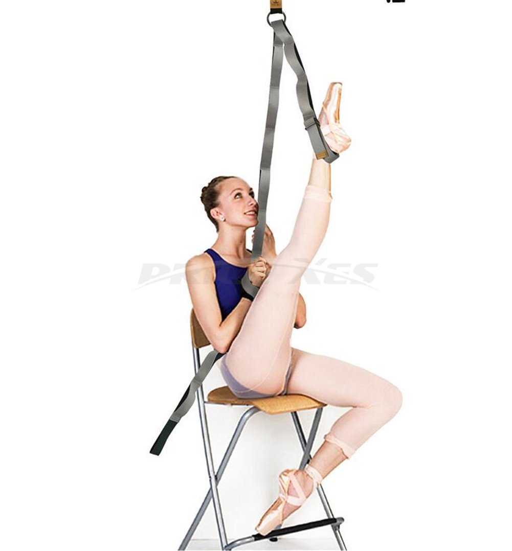 Leg Stretching Band - Adjustable Door Stretch Strap for Ballet, Dance & Gymnastics - Improve Flexibility & Strength - Home Gym Equipment for Yoga, Pilates & Fitness Training - Perfect for Dancers, Athletes & Physical Therapy
