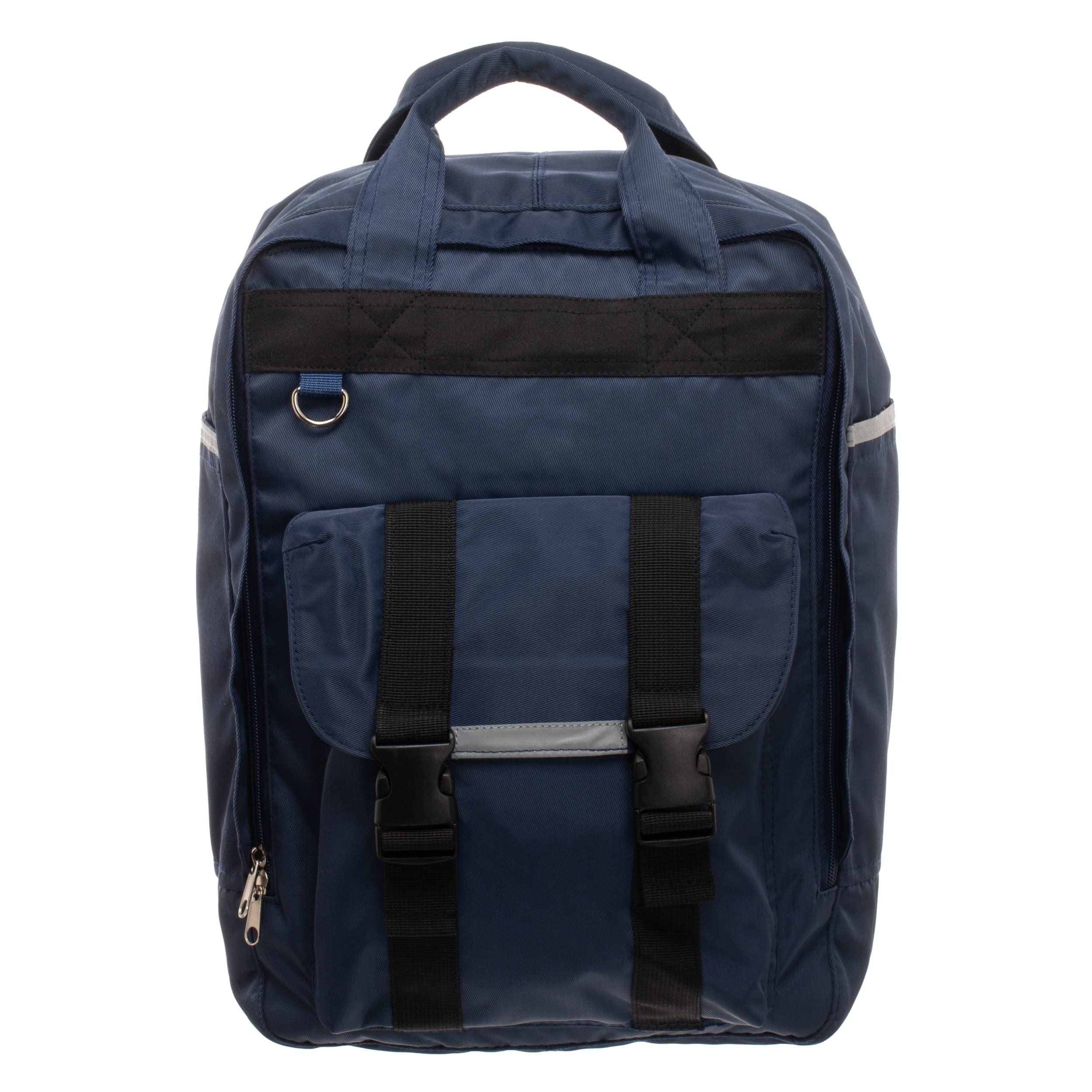 Men's Grey Square Backpack - Durable Built-Up Design for Work, Travel & Daily Commute - Perfect for Office, School & Outdoor Adventures