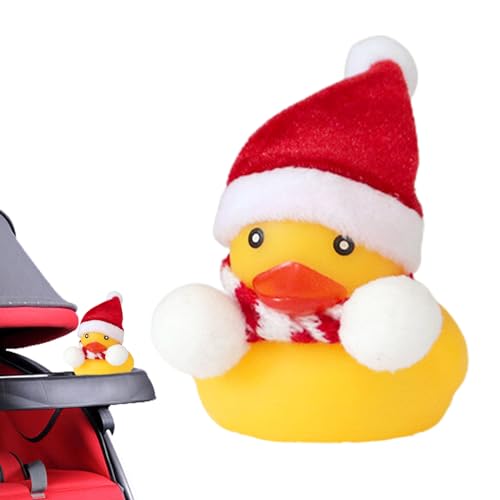 White Scarf-christmas Duck