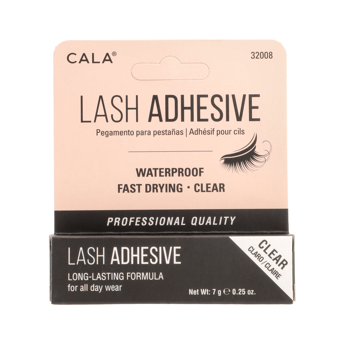 Premium Eyelash Glue - 7g Clear Strong Hold Waterproof Lash Adhesive for False Lashes - Perfect for Daily Wear, Special Occasions & Professional Makeup Artists