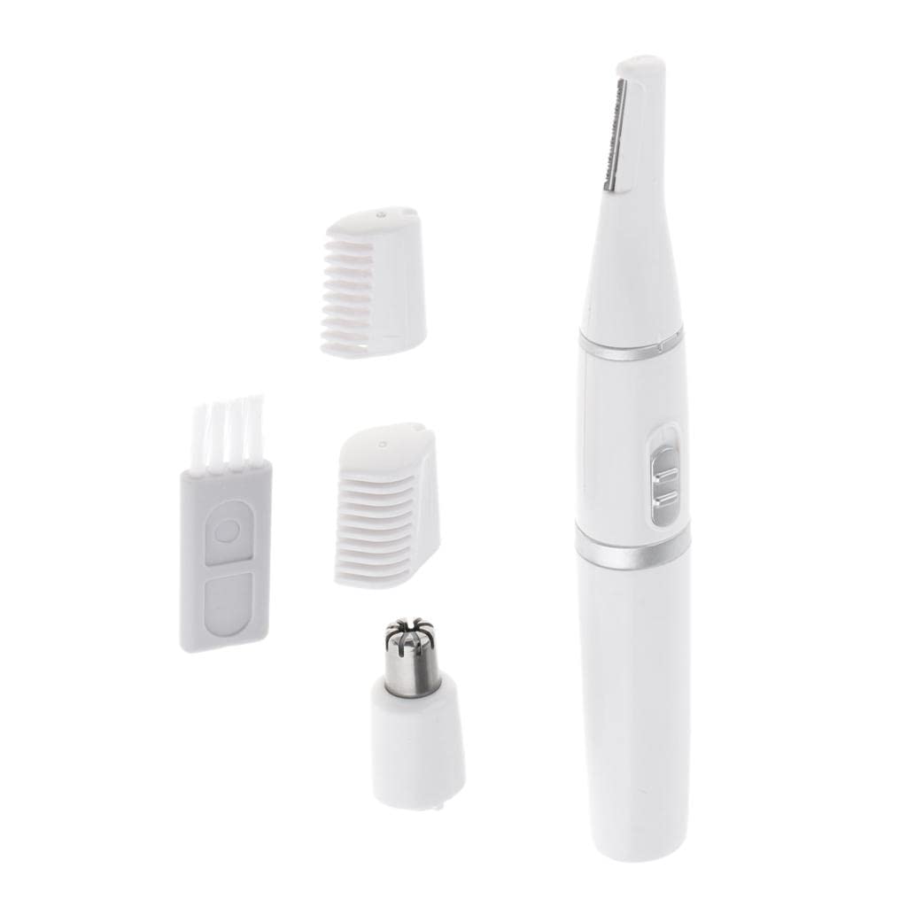 Electric Eyebrow & Facial Hair Trimmer for Women - Rechargeable Battery, Portable & Travel-Friendly - Precise Grooming for Eyebrows, Nose & Body Hair - Perfect for Home, Travel & On-The-Go Beauty Routine