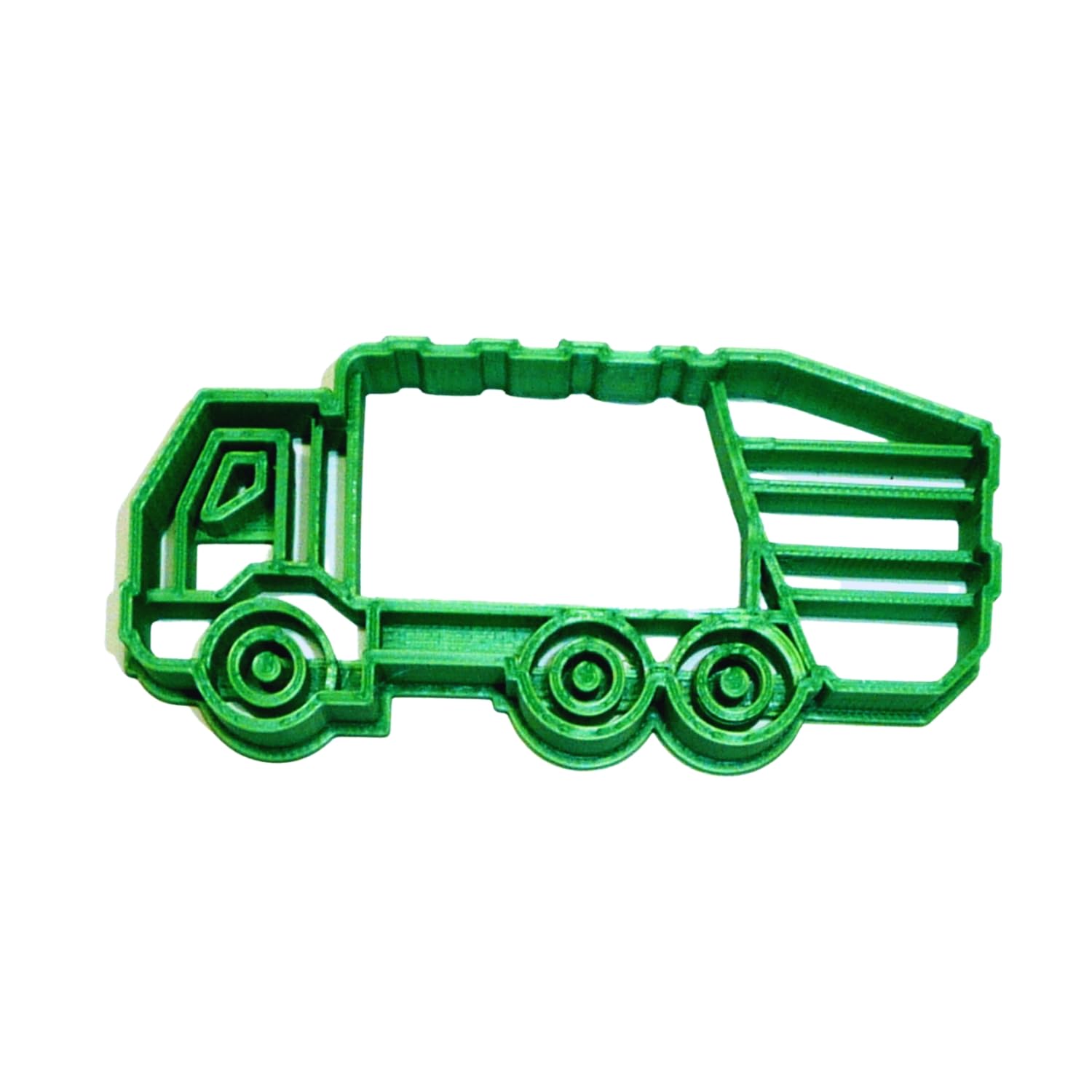 Premium USA-Made Garbage Truck Cookie Cutter - Perfect for Baking, Cake Decorating & DIY Cookie Crafts - Fun Transportation Theme for Kids' Parties & School Events