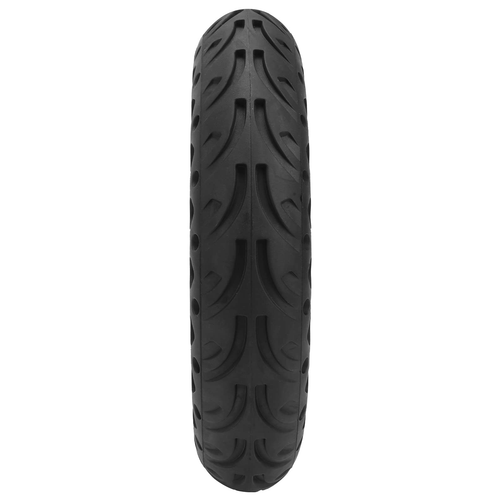 10x2.0 Inch Solid Rubber Scooter Tire - Explosion-Proof, Wear-Resistant, Anti-Slip Black Tire for Electric Scooters - Perfect for Commuting, Urban Travel & Last-Mile Transportation