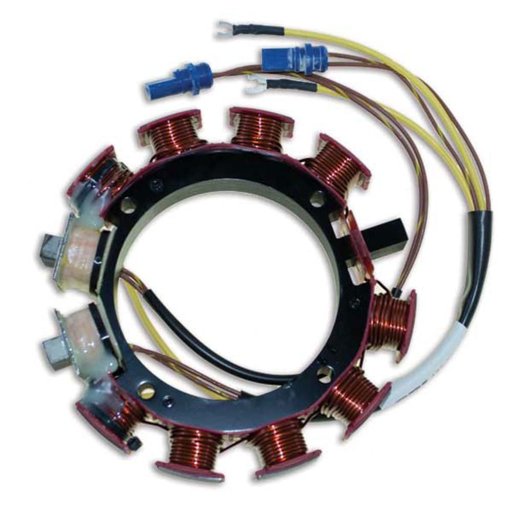 CDI Electronics 173-3668 Johnson/Evinrude Stator - 6 Cylinder 35 Amp Replacement Part for Outboard Motors (1984-1988) | Compatible with 6-Cylinder Johnson/Evinrude Outboard Engines | Perfect for Marine Engine Repair & Maintenance