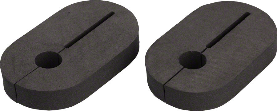 45NRTH Cobrafist Bar Donuts - Black | Winter Bike Handlebar Grips for Extreme Cold Weather | Perfect for Snow Biking and Fat Tire Cycling