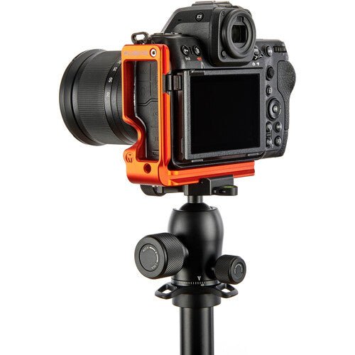 3 Legged Thing Zooey QD L Bracket for Nikon Z8 Camera (Copper) - Quick Release Plate for Tripod & Monopod, Perfect for Photography & Videography
