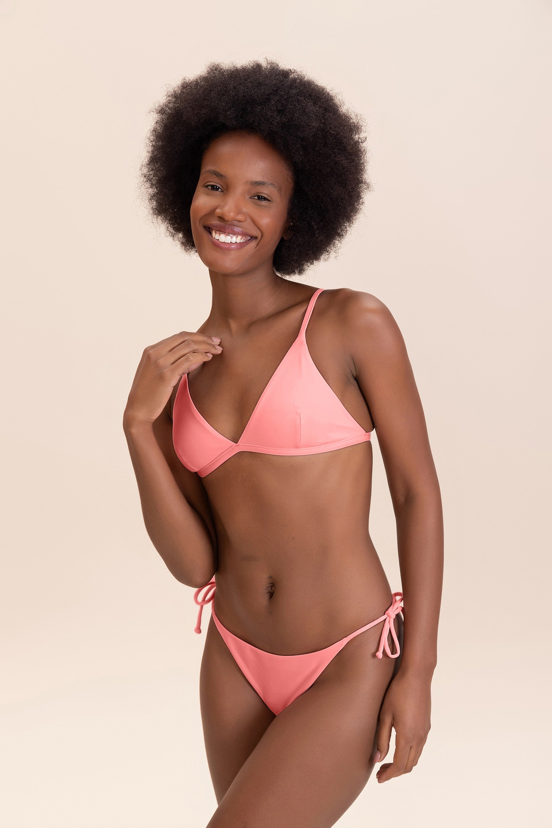Sense® Tie Side Bikini Bottom - Adjustable Swimwear for Women, High Waisted Cheeky Bikini Bottoms for Beach, Pool & Vacation