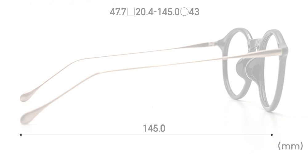 JINS SABAE Flora 043 594 - Stylish Lightweight Eyeglasses for Women & Men | Perfect for Reading, Working & Fashion Accessories