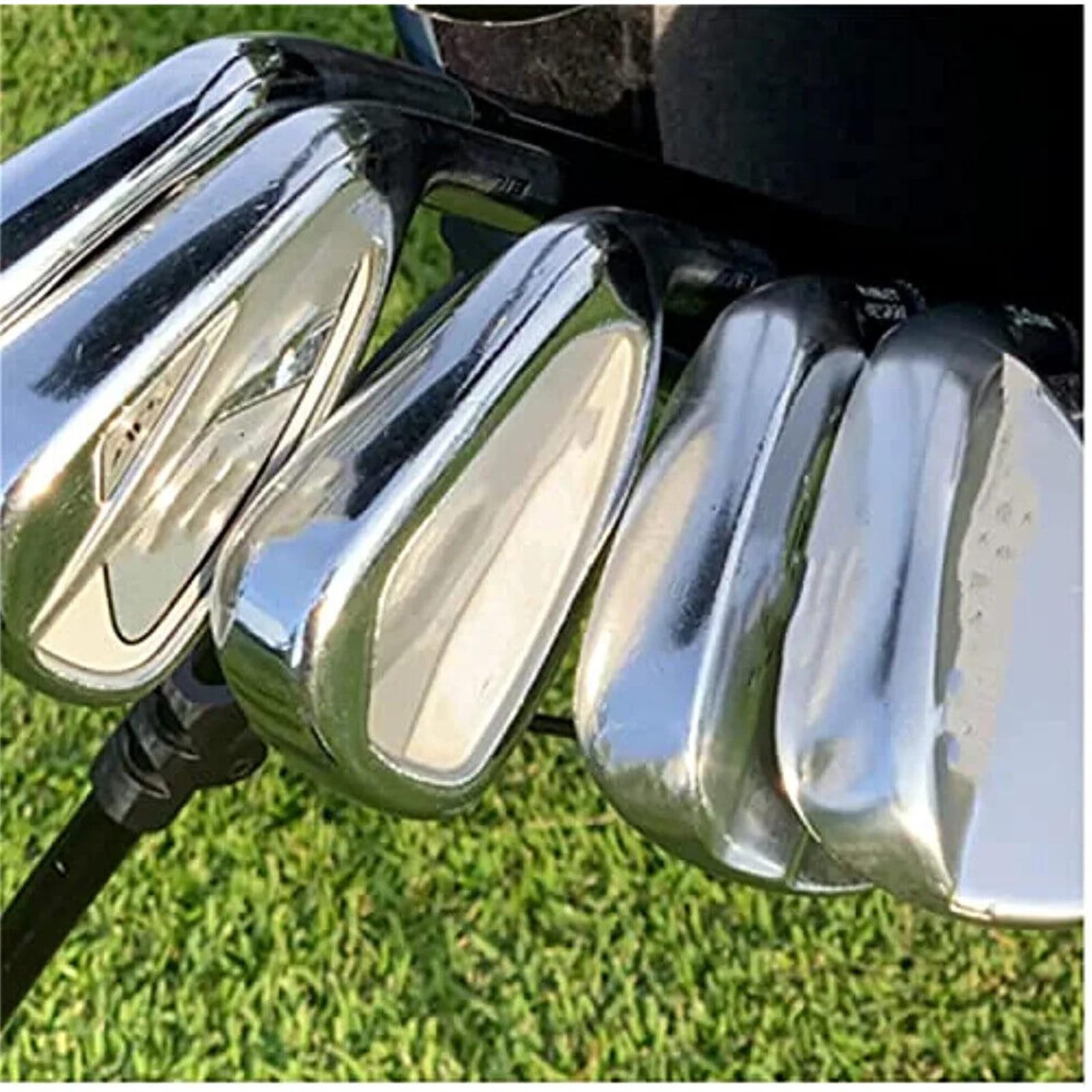 Linstant Golf Club Scratch Remover Kit - 4 Set with Sponge | Effectively Remove Scratches & Restore Golf Clubs | Perfect for Irons, Drivers & Putters | At-Home Golf Club Maintenance & Repair
