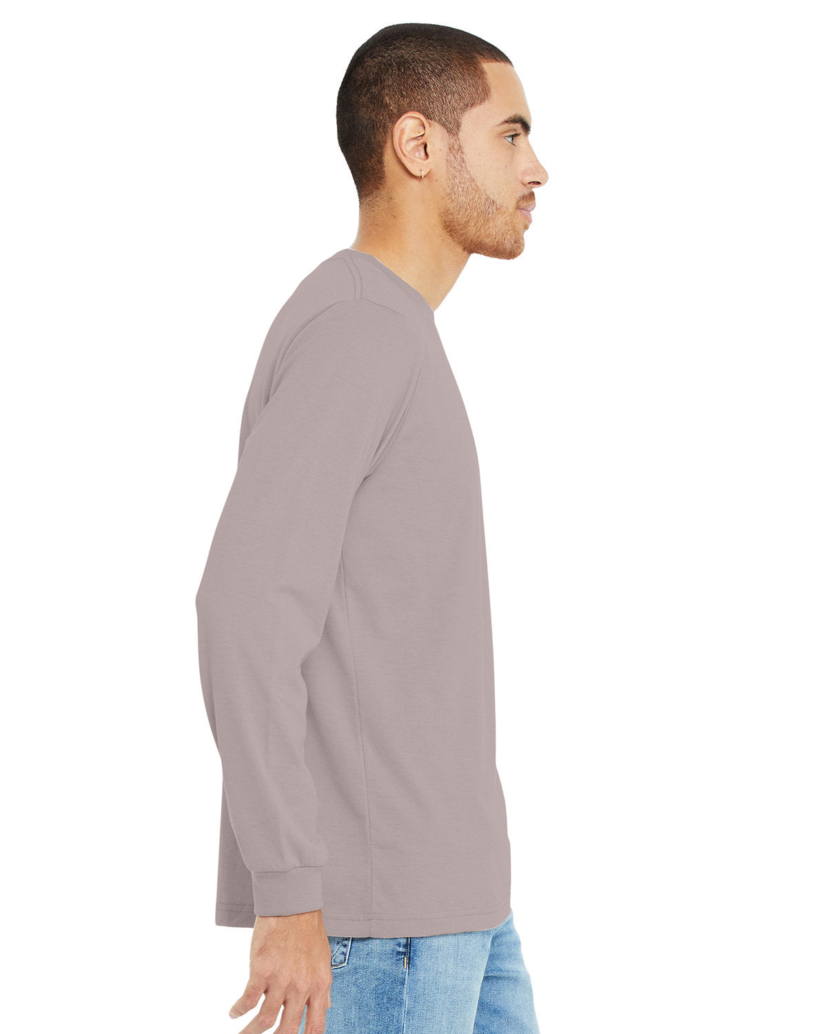 Bella + Canvas 3501CVC Unisex Long Sleeve T-Shirt - Soft Cotton Blend Jersey Crew Neck Tee for Men & Women - Perfect for Casual Wear, Layering & Everyday Comfort