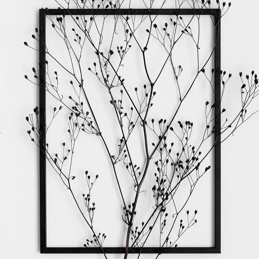 MOEBE Frame - Black Powder Coated Metal Picture Frame - 6 Size Options for Wall Art, Photos & Posters - Perfect for Home, Office & Gallery Decor