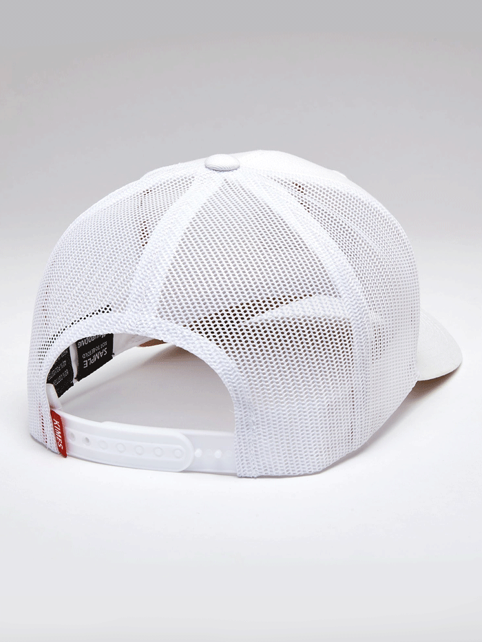 Kimes Ranch SHERIDAN Mesh Back Baseball Cap - White for Men & Women - Breathable Summer Hat for Outdoor Activities, Sports, and Casual Wear