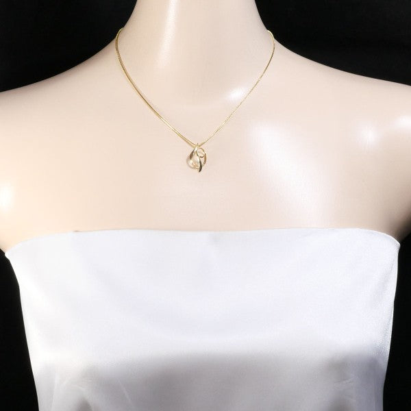 18K Yellow Gold Diamond Necklace for Women - Elegant Dainty Pendant Jewelry Gift for Anniversary, Valentine's Day & Special Occasions