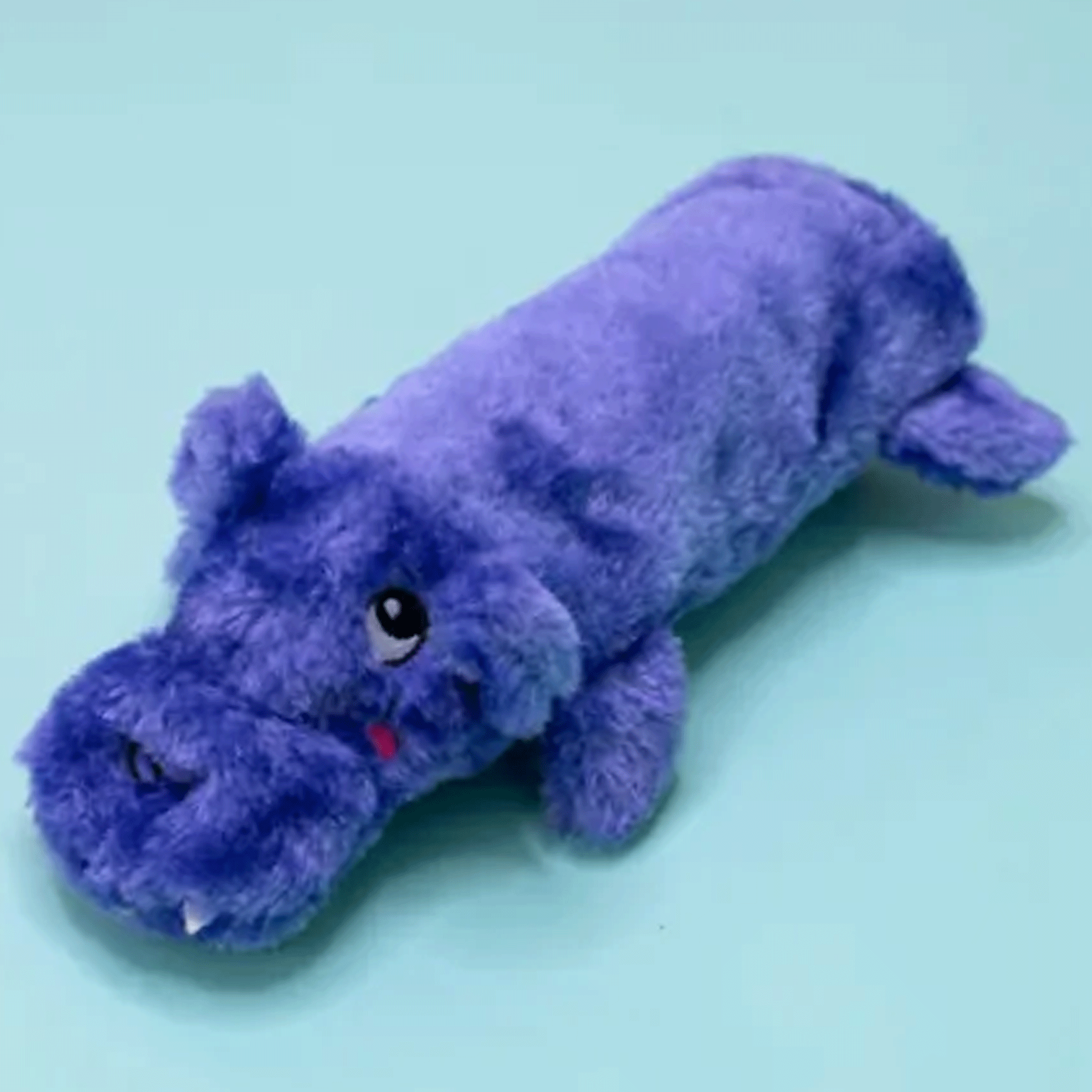 Zippy Paws Bottle Crusherz Hippo Dog Toy - Durable Chew Toy for Aggressive Chewers, Interactive Play for Small & Medium Dogs - Perfect for Indoor & Outdoor Fun, Fetch Games, and Teething Puppies