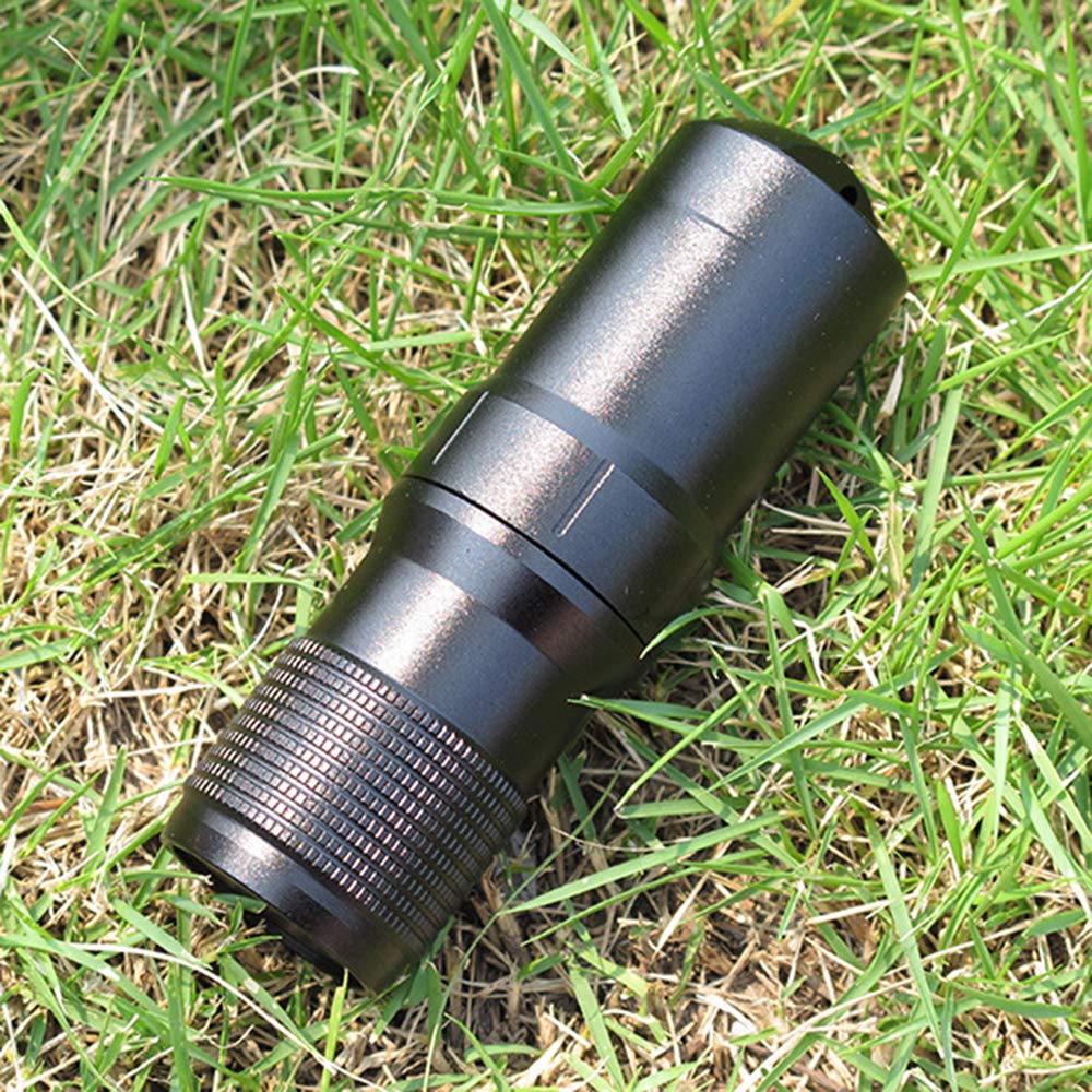 Waterproof EDC Capsule Tube - Portable Survival Waterproof Pill Container for Outdoor Adventures, Emergency Preparedness & Camping Gear (Black) | Compact First Aid Storage, Hiking Essentials & Tactical Survival Kit Accessory